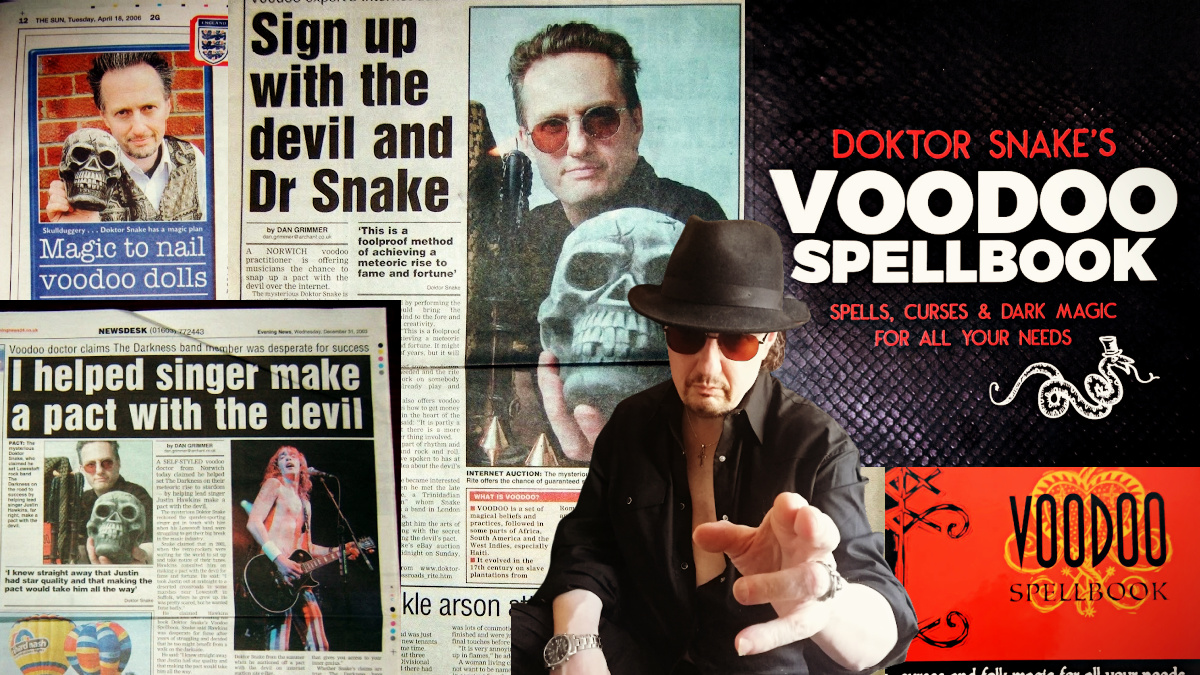 Doktor Snake books and media articles